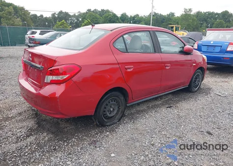 2020 Mitsubishi Mirage G4 Es z USA, uszkodzony, nr VIN ML32F3FJ9LHF07807